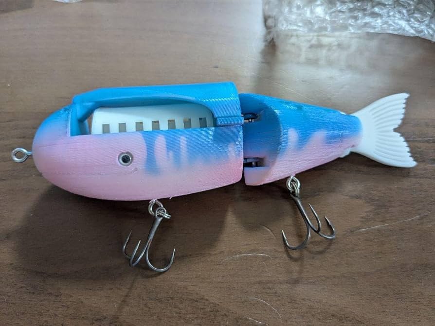 Amazon.co.jp: くじらルアーver10 あおピンク RIIRUEEK